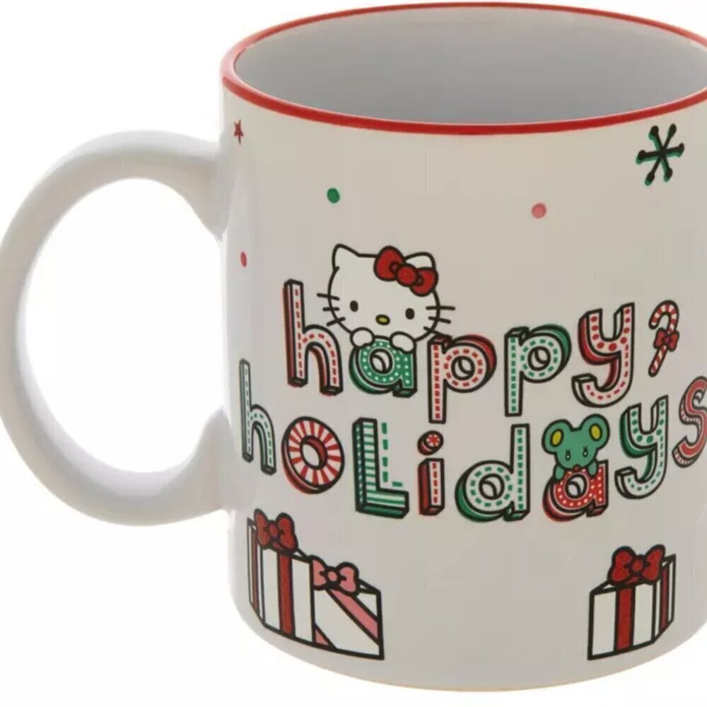Happy Holidays Hello Kitty Mug - Brand new with Tags!​​​​​ - Picture 2 of 9